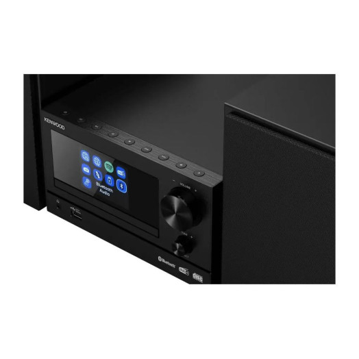 Kenwood M-7000S-B 60W Wi-Fi Bluetooth FM-радіо, DAB+, Інтернет Чорний
