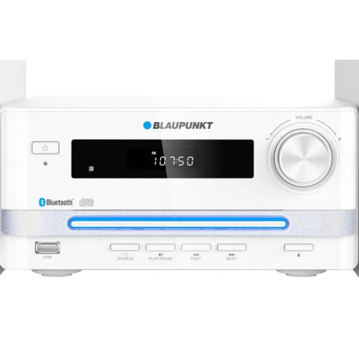 Blaupunkt MS16BT Edition 15W Bluetooth FM-радіо білий