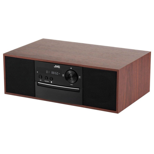 JVC RD-E761 16W Bluetooth FM-радіо, чорний/коричневий