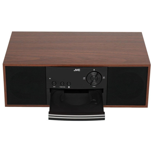 JVC RD-E761 16W Bluetooth FM-радіо, чорний/коричневий