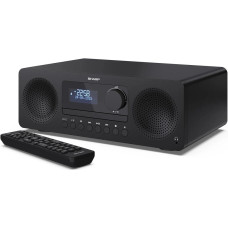 Sharp XL-B720D 30W Bluetooth Радіо FM, DAB+ Чорний