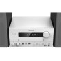 FM-радіо Kenwood M-822DAB 100 Вт Bluetooth, чорно-білий DAB+