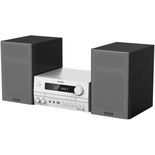 FM-радіо Kenwood M-822DAB 100 Вт Bluetooth, чорно-білий DAB+