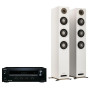 Onkyo TX-8220 Black, Jamo S 809 White Stereo Set