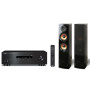 Yamaha R-S202D Black Stereo, Pure Acoustics NOVA 6 Black