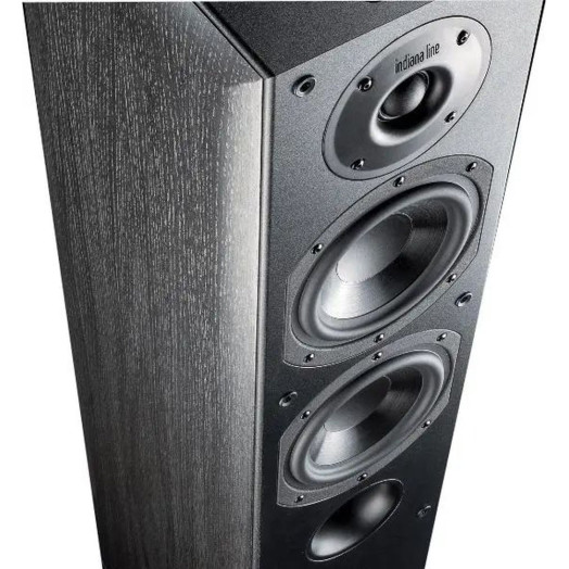 Yamaha MusicCast RX-V4A Black Stereo, Indiana Line Note 550 X Black Oak