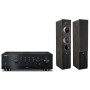 Yamaha R-N800A Black Stereo, Indiana Line Tesi 561 Black