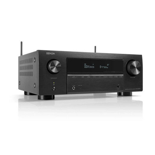 Denon AVR-X2800H 7.2-канальний Dolby Atmos DTS X Wi-Fi Bluetooth AirPlay Чорний
