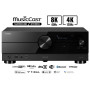 Yamaha MusicCast RX-A2A 7.2-канальний Dolby Atmos DTS X Wi-Fi Bluetooth AirPlay Чорний