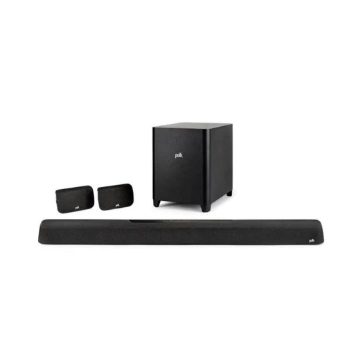 Polk Audio MagniFi Max AX SR Soundbar з бездротовими динаміками 7.1.2 Wi-Fi Bluetooth -AirPlay Chromecast Dolby Atmos