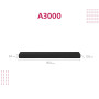 Sony HT-A3000 3.1 Soundbar Wi-Fi Bluetooth AirPlay Chromecast Dolby Atmos DTS X + сабвуфер SA-SW3 + колонки SA-RS3S