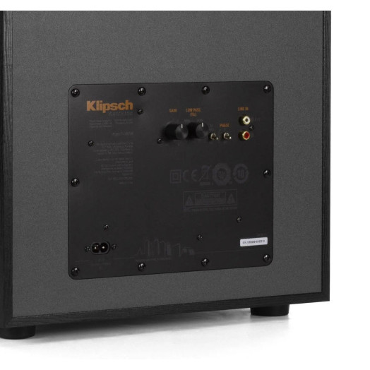 Активний сабвуфер Klipsch R-120SW 200 Вт чорний