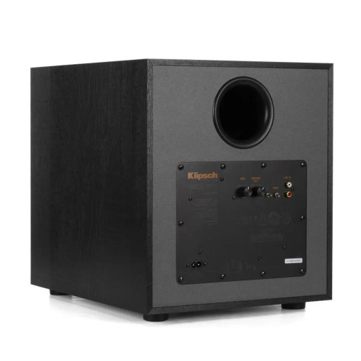 Активний сабвуфер Klipsch R-120SW 200 Вт чорний