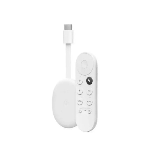 Медіаплеєр Google Chromecast 4.0 із Google TV Snow