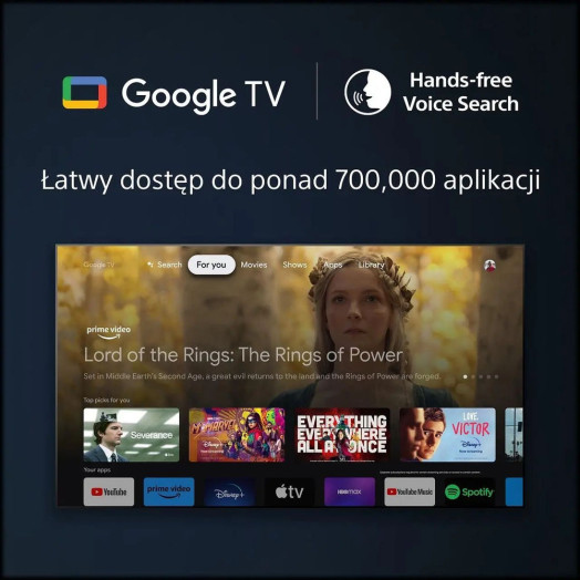 Sony KD-65X85L 65" Full Array LED 4K 120Hz Google TV Dolby Vision Dolby Atmos HDMI 2.1 DVB-T2