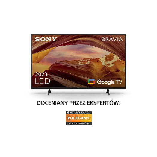 Sony KD-43X75WL 43" LED 4K Google TV Dolby Vision Dolby Atmos DVB-T2