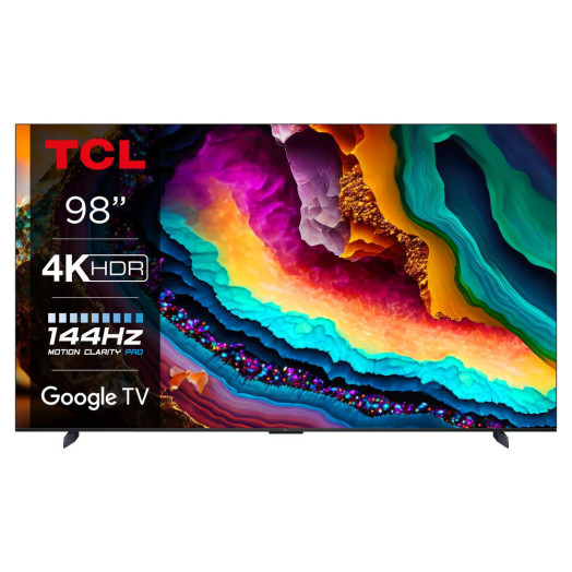 TCL 98P745 98" LED 4K 144Hz Google TV Dolby Vision Dolby Atmos HDMI 2.1 DVB-T2