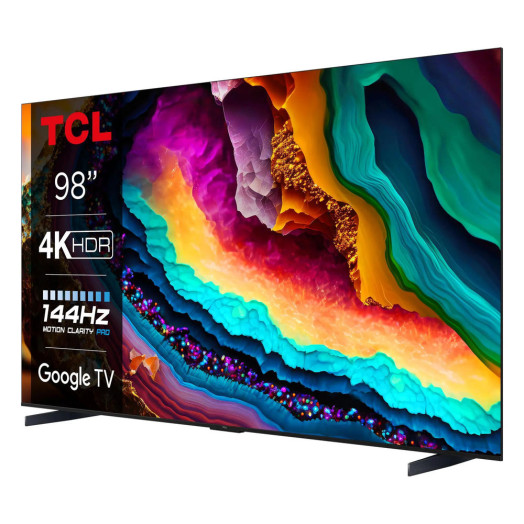 TCL 98P745 98" LED 4K 144Hz Google TV Dolby Vision Dolby Atmos HDMI 2.1 DVB-T2