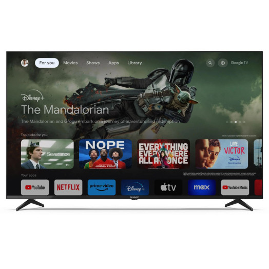 Sharp 50GL4760E 50" LED 4K TV Google TV Dolby Vision Dolby Atmos DVB-T2