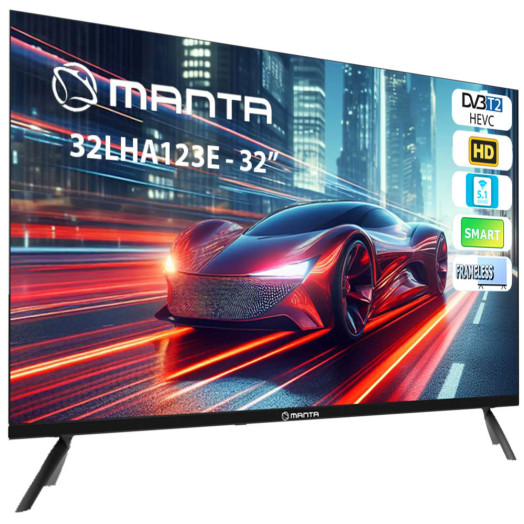 Телевізор Manta 32LHA123E 32" LED HD Ready Smart TV DVB-T2