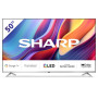 Sharp 50GP6765 50" QLED 4K TV Google TV Dolby Vision Dolby Atmos HDMI 2.1 DVB-T2
