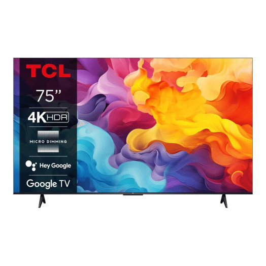 TCL 75V6B 75" LED 4K Google TV HDMI 2.1 DVB-T2 TV
