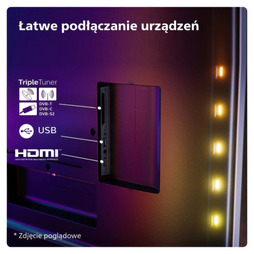 Philips 55PUS8079/12 55" LED 4K Smart TV Ambilight Dolby Atmos DVB-T2