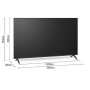 Panasonic TV-65W90AEG 65" LED 4K 144Hz Smart TV Dolby Vision IQ Dolby Atmos HDMI 2.1 DVB-T2