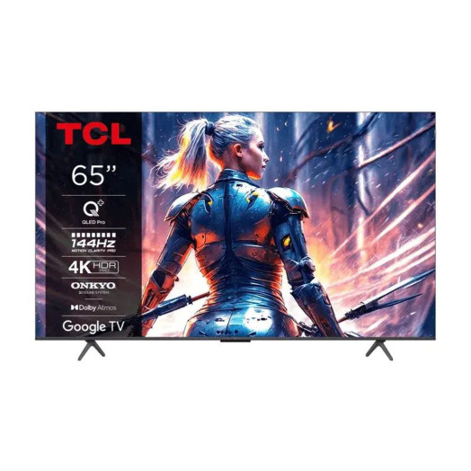 TCL 65C72B 65" QLED 4K 144 Гц Google TV Dolby Vision 2.1 ONKYO Dolby Atmos DTS X HDMI 2.1 DVB-T2