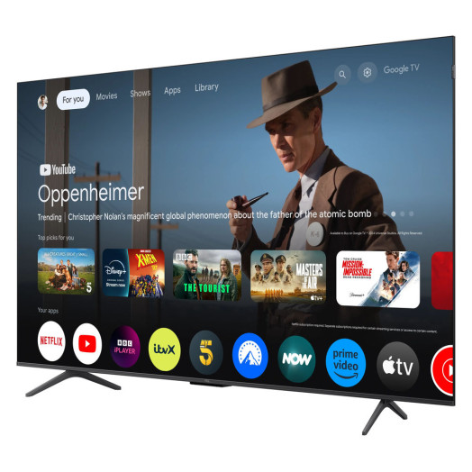 TCL 65C72B 65" QLED 4K 144 Гц Google TV Dolby Vision 2.1 ONKYO Dolby Atmos DTS X HDMI 2.1 DVB-T2